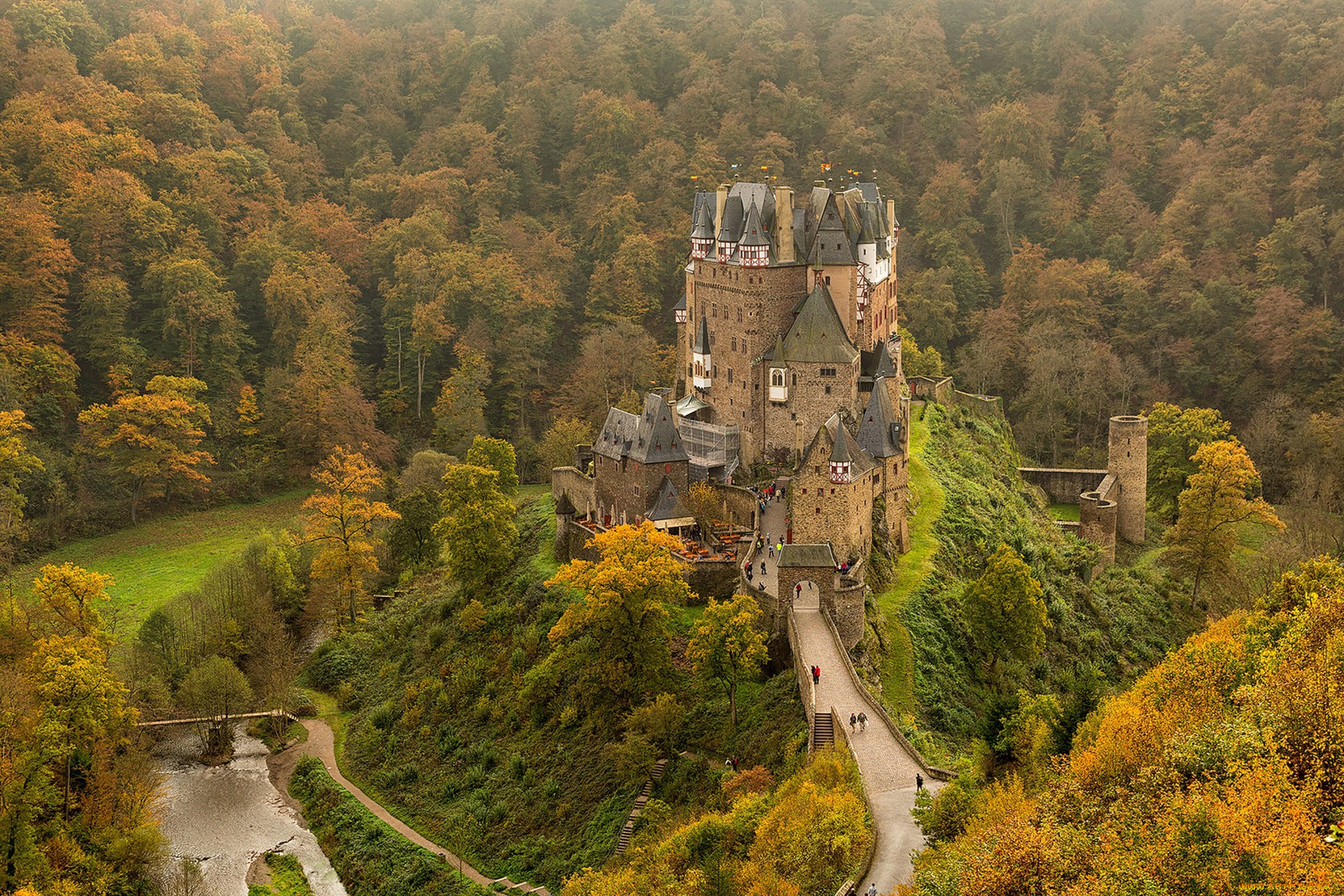 medieval castle eltz, ,  , 